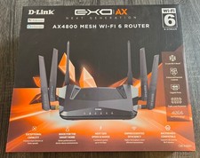 D-Link AX4800 Mesh Dual Band Wi-Fi 6 Gaming Router DIR-X4860 In Box ROUTER ONLY picture