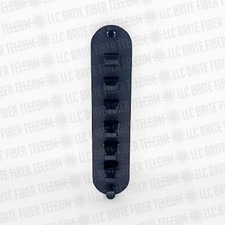 CCH-CP72-90 Compatible  Adapter Panel 6 MPO 72 fiber BLACK SM or MM KEY UP/UP picture