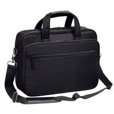 Preferred Nation P6932.BLK 17 in. Elite Computer Briefcase, Black picture