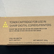 Sharp Yellow Toner Cartridge MX-36NTCA  MX-2610N/2640N/3110N/3610N/3640N picture