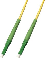 5M Singlemode Simplex Fiber Optic Cable 9/125 LC APC Patch Cable Patch Cord picture