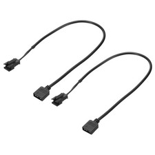 2 Pcs 5V 3 Pin to SM3P Male Splitter Cable ARGB Extension Cable for Computer picture