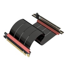 PCIe 5.0 x16 GPU Riser Cable 20cm Right Angle Vertical Mount Gen4 Compatible picture