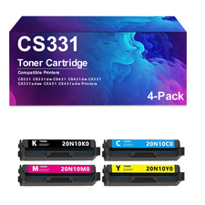 4 Pack CS331 Toner Cartridge  Compatible for CS331 CS331dw CS431 CS431dw CX331 picture
