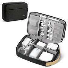 Travel Cable Organizer for Electronics - Portable Cord Management Case, Travel A picture