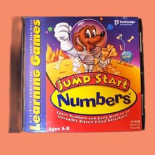 Jump Start Numbers CD ROM Math Skills Learning Games Age 5-8 Homeschool Kids Vtg picture