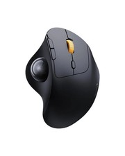 ProtoArc Wireless EM04 PC Ergonomic Bluetooth Trackball Mouse, Gray Ball picture