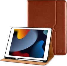 DTTO for iPad 9th/8th/7th Generation 10.2 Inch Case Dark Brown  picture