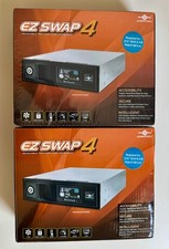 Lot of 2 - Vantec EZ-swap 4 Removable SATA Drive Rack LCD/Fan MRK-401ST-BK picture