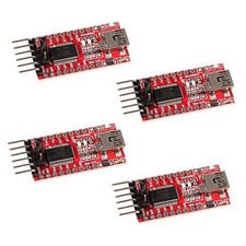 4pcs 3.3V 5V FT232RL FTDI Mini USB to TTL Serial Converter Adapter Module 4PCS picture