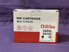 Oillike 240XL 241XL Ink Cartridge Multi‑Pack Black & Color New Sealed picture