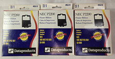 3 NOS Printer Ribbon Use In NEC P2+ P2200 P2200XE Certex6000 CradenDP6 & Others picture
