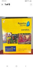ROSETTA STONE Espanol SPANISH Latin America Level 1 2 3 4 5 COMPLETE SET picture