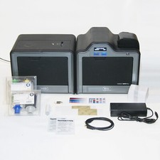 Fargo HDPii PLUS Duplex ID Card Printer + Encoder + Ribbon & Supplies Package PL picture