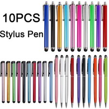 10Pack Stylus Pens For Touch Screen iPad iPhone Samsung Phone Tablet Universal picture