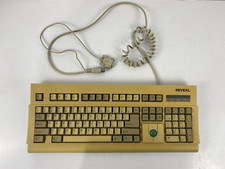 Vintage Reveal Model KB500 101 Key Mechanical Keyboard with Trackball picture