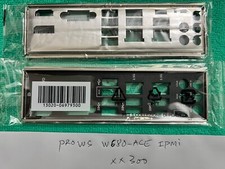 ASUS  IO SHIELD FOR ASUS PRO WS W680-ACE IPMI   ,( INSULATED_BLACK )   ORIGINAL picture