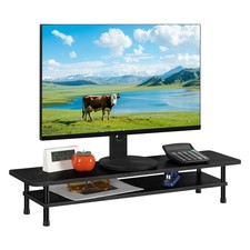 Monitor Riser, Sturdy Wood Desktop Riser for TV/PC/Laptop/Printer TV Riser Stand picture