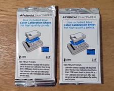 Polaroid 2x3 Premium ZINK Paper - 20 sheets new & sealed 2 Packs picture