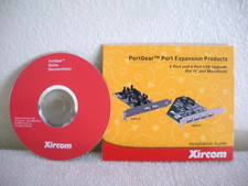 2005 XIRCOM PORTGEAR USB INSTALL DRIVER v2.02 CD - PC & Mac - PGPC12 PGPC14 picture