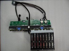 16 BAY HDD BACKPLANE & CAGE SFF UPGRADE DELL POWEREDGE R720 8 BAY SFF SERVER picture