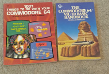 VTG Commodore 64 (2) Book Lot - C64 Basic Handbook & 1001 Things To Do with C64 picture