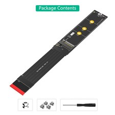 M.2 NVMe SSD Extension Cable PCIe 4.0 x4 M Key 20cm 30cm 2230/2242/2260/2280 picture