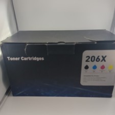Toner Cartridge 206X Replacement HP Printers M255dw M283fdw 4 Pack High Yield picture