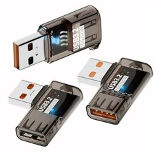 CY USB3.0 Male to Female Extension Power Data Adapter Left Right Angled 10Gbps picture