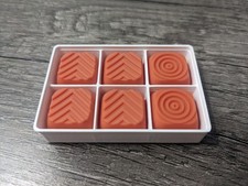 XDA Artisan Keycaps For Mechanical Keyboards - 3dkeycap - MX Cherry Resin Orange picture