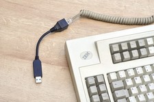 tinkerBOY IBM Terminal RJ45 Keyboard to USB Converter - QMK Firmware w/ VIAL picture