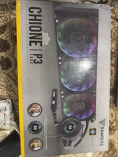 GAMDIAS CHIONE P3 360U 360mm AIO Liquid CPU Cooler 120mm ARGB Black picture