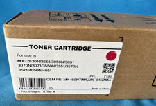 MX60NTBA Magenta Toner picture