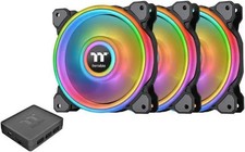 Thermaltake Riing Quad 14 Radiator Fan White TT Premium Edition 140x140x25mm picture