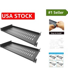 Alloy Steel Vented Cantilever Rack Shelves - 2 Pack 8