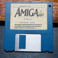 Antic's Amiga Plus Premiere Issue 3.5 Inch Floppy Disk picture