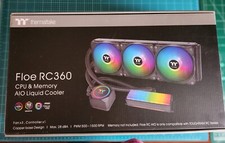 Thermaltake CL-W290-PL12SW-A Floe RC360 CPU & Memory AIO Liquid Cooler picture