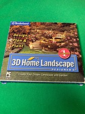 3D Home Landscape Designer 5 (CD-ROM, 2003) PC Win 98/Me/2000/XP Vtg picture