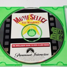 Movie Select For Windows, CD-ROM, 1993, Movie Guide With Over 44,000 Movies picture