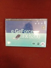 EVGA e-GeForce FX 5200 128MB DDR PCI Graphics Card Factory Sealed 128-P1-N309-BR picture