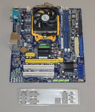Foxconn A74ML-K Motherboard Combo AMD Athlon II X2 240 2.8GHz 4GB IO Shield picture