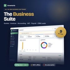 Small Business Software Invoice Quote Accounting Bookkeeping Payroll VAT App picture