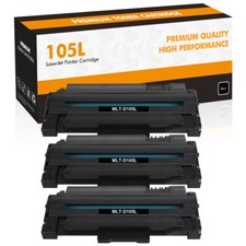 D105L 105L for Sumsung MLT 105L Black Toner Cartridge ML-2526 ML-2525W ML-2545 picture