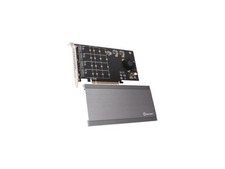 SYBA SI-PEX40161 PCI-Express 3.0 x16 PCI-Express Quad M.2 PCIe 3.0 x4 PCIe x16 picture