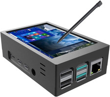 For Raspberry Pi 4 TFT 3.5 Inch Touch Screen with Case, Mini Cooling Fan and He picture