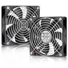 120Mm X 25Mm 12V DC Computer Brushless 2Pin PC Case Cooling Fan 2-Pack Dual Ball picture