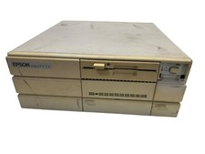 Vintage Epson Equity 1 +  Q301A Retro Desktop Computer PC picture