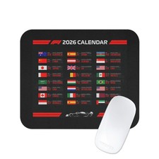 2026 Grand Prix Mouse Pad Calendar Gift for Racing & Motorsports Fans 9x8