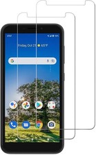 Ultra-Clear Case Friendly Screen Protectors for Foxx A55 - 2-Pack Tempered Glass picture