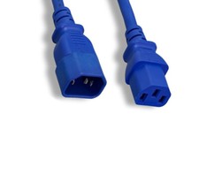 6Ft Blu Power Cable for HP FlexNetwork 7502 300W PSU JD226A Jumper Cord picture